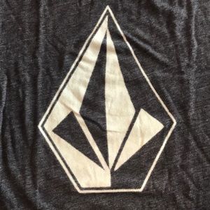 Volcom Men’s L Tri-Blend Charcoal Grey Tee